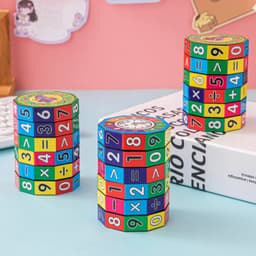 Đồ Chơi Rubik Toán Học (Hàng Loại 1), Rubic Cho Bé Vừa Giải Trí Vừa Giúp Bé Tư Duy Tính Toán 4