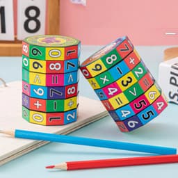 Đồ Chơi Rubik Toán Học (Hàng Loại 1), Rubic Cho Bé Vừa Giải Trí Vừa Giúp Bé Tư Duy Tính Toán 5