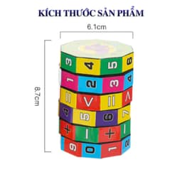 Đồ Chơi Rubik Toán Học (Hàng Loại 1), Rubic Cho Bé Vừa Giải Trí Vừa Giúp Bé Tư Duy Tính Toán 2