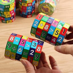 Đồ Chơi Rubik Toán Học (Hàng Loại 1), Rubic Cho Bé Vừa Giải Trí Vừa Giúp Bé Tư Duy Tính Toán 9