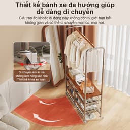 ONLY Treo Quần Áo Cây Treo Quần Áo Trong Phòng Xinh Đẹp Giá Treo Áo Đa Năng Giá Treo Quần Áo Loại Chất Lượng Cao 4