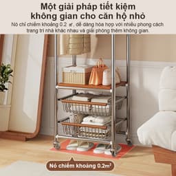 ONLY Treo Quần Áo Cây Treo Quần Áo Trong Phòng Xinh Đẹp Giá Treo Áo Đa Năng Giá Treo Quần Áo Loại Chất Lượng Cao 7