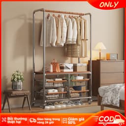 ONLY Treo Quần Áo Cây Treo Quần Áo Trong Phòng Xinh Đẹp Giá Treo Áo Đa Năng Giá Treo Quần Áo Loại Chất Lượng Cao 1