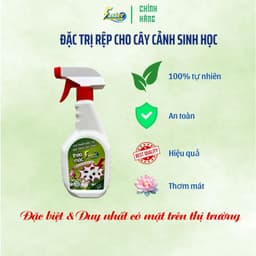 Xịt Rệp Cây Cảnh FASER 500ml – Ngừa Rệp, Bọ Trĩ, Nhện Đỏ, Sâu Hại 8