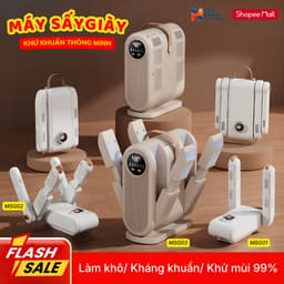 [TTT] Máy Sấy Giày Khử Mùi Bằng Tia Cực Tím Diệt Khuẩn, Xoay 360 Độ Giúp Sấy Giày Khử Mùi Nhanh Chóng 1