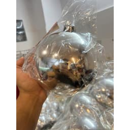 Phụ kiện trang trí quả châu lung linh 12-16-20cm trang trí cây thông noel to tạo điểm nhấn cho cây thông noel 2m4-15m 3