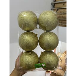 Phụ kiện trang trí quả châu lung linh 12-16-20cm trang trí cây thông noel to tạo điểm nhấn cho cây thông noel 2m4-15m 4