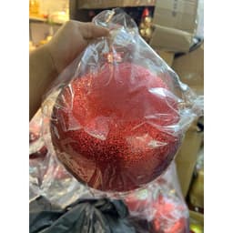 Phụ kiện trang trí quả châu lung linh 12-16-20cm trang trí cây thông noel to tạo điểm nhấn cho cây thông noel 2m4-15m 7