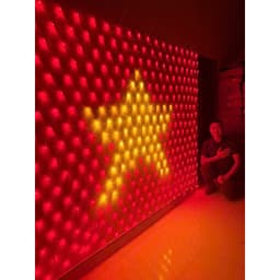 Led Lá Cờ Việt Nam Rộng 2,7Mét Cao 1,8 Mét ,Đèn Cờ Tổ Quốc ,Quốc Kỳ Việt Nam 7