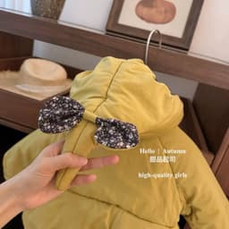 tổng hợp mẫu áo Khoác Bé Gái Thu Đông Siêu Ấm Áo Phao Trẻ Em Dễ Thương, Chống Gió hàng quảng châu mới 2025 5