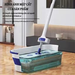 Xô Đựng Nước Gấp Gọn, Xô Nước Cây Lau Nhà Tự Vắt, Xô Nước Gấp Gọn Đa Năng Có 4 Bánh Xe Tiện Lợi 3