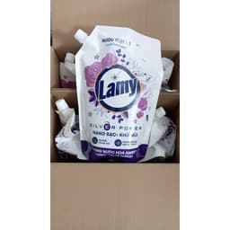 Thùng 6 Túi Nước Giặt Xả Lamy Kết Hợp Nano Bạc Và Khử Mùi 2