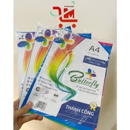 Combo 10 Xấp Giấy Màu Thành Công Không Keo Khổ 21 x 29.7 CM (Khổ A4), Màu Giấy Tươi Sáng, Dùng Làm Thủ Công, Đồ Hanmade 2