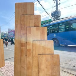 gỗ ghép cao su 10mm combo 20x55, 20x50,20x28,30x48,30x35(3tấm) 6