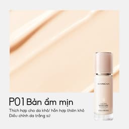 Kem Nền Carslan Dạng Lỏng Kiểm Soát Dầu Lâu Trôi Chống Thấm Nước Suốt 24h Dưỡng Ẩm, Không Bí Da 30g 6