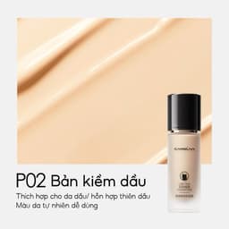Kem Nền Carslan Dạng Lỏng Kiểm Soát Dầu Lâu Trôi Chống Thấm Nước Suốt 24h Dưỡng Ẩm, Không Bí Da 30g 9