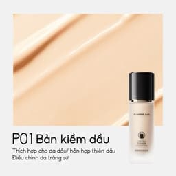 Kem Nền Carslan Dạng Lỏng Kiểm Soát Dầu Lâu Trôi Chống Thấm Nước Suốt 24h Dưỡng Ẩm, Không Bí Da 30g 8