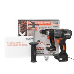 Máy khoan pin 3 chức năng HUKAN G3-F120PRO, Lực siết 120Nm, Có Anti_kickback - Tạo xung - Phanh mềm 9