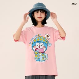 Áo Thun HY KORÉ Dora Ngáp Ngủ 2973 Form Rộng Localbrand Oversize Unisex Vải Cotton 75% Nam Nữ Mặc Đẹp 3
