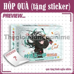 (tặng sticker) Hộp quà A5 MUICHIRO KIMETSU NO YAIBA in hình anime quà tặng xinh xắn 1