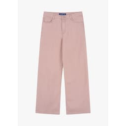 Quần Dài Jeans Nữ GENVIET JEANS Dáng Suông Vừa Cạp Cao Đi Làm, Đi Chơi 9087 5