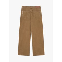 Quần Dài Jeans Nữ GENVIET JEANS Dáng Suông Vừa Cạp Cao Đi Làm, Đi Chơi 9087 8