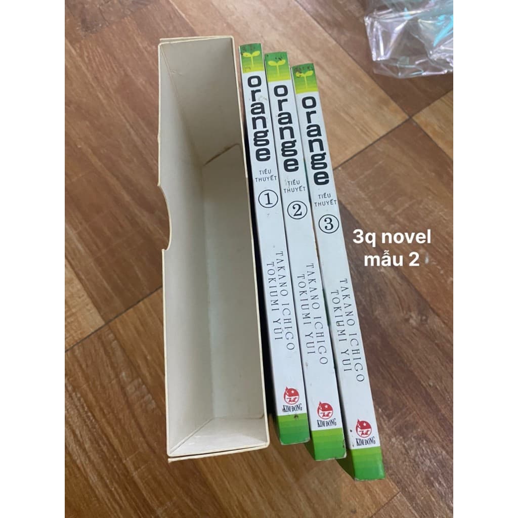 Boxset Full Bộ 3q vở Orange Lá thư đến từ tương lai Tập 1-3