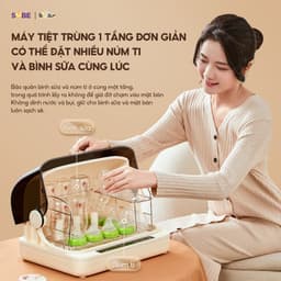 Máy Tiệt Trùng Bear SB-MTT20, Dung Tích 18Lit - Tia UV Tự Động Sấy Khô Ti Giả Bình Sữa, An Toàn Chịu Nhiệt Cao 3