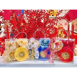 TẶNG RUYBAN - SỈ 10-20-50 TÚI HỘP NHỰA TRONG SUỐT CAO CẤP – ĐỰNG QUÀ, GẤU, SNACK, HOA 2