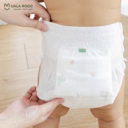 [GIÁ CỰC TỐT - CHÍNH HÃNG] Tã/bỉm UalaRogo sợi tre mềm mại, chống tràn, thấm hút đủ size cho bé 6