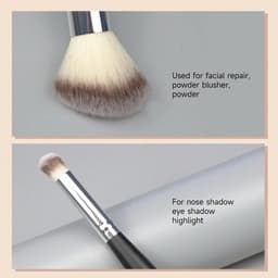 Cọ Trang Điểm Cọ Tạo Khối Hai Đầu Che Khuyết Điểm & Đánh Nền Lông Mềm Đa Năng DOLLYCOSMETICS 3