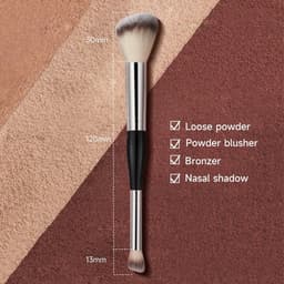 Cọ Trang Điểm Cọ Tạo Khối Hai Đầu Che Khuyết Điểm & Đánh Nền Lông Mềm Đa Năng DOLLYCOSMETICS 2