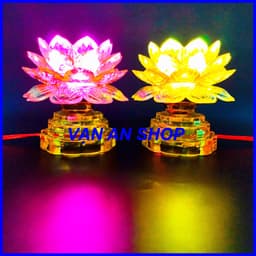 ( Hàng loại 1 ) 1 Cặp 2 đèn thờ, đèn hoa sen bàn thờ phật, bộ đèn thờ, đèn thờ gia tiên 6
