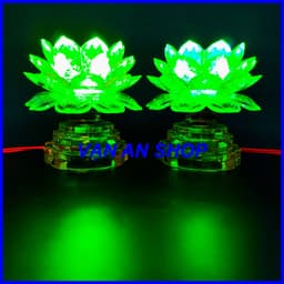( Hàng loại 1 ) 1 Cặp 2 đèn thờ, đèn hoa sen bàn thờ phật, bộ đèn thờ, đèn thờ gia tiên 7