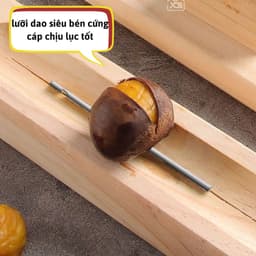 Dụng Cụ Tách Vỏ Hạt Dẻ Hạt óc chó đa năng Nhanh Chóng Dễ Dàng Sạch Sẽ Bằng Thép Không Gỉ GUD - TH03. 2