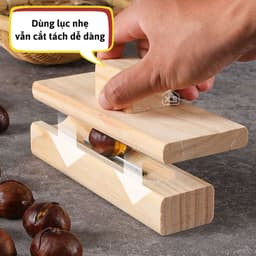 Dụng Cụ Tách Vỏ Hạt Dẻ Hạt óc chó đa năng Nhanh Chóng Dễ Dàng Sạch Sẽ Bằng Thép Không Gỉ GUD - TH03. 5
