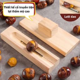 Dụng Cụ Tách Vỏ Hạt Dẻ Hạt óc chó đa năng Nhanh Chóng Dễ Dàng Sạch Sẽ Bằng Thép Không Gỉ GUD - TH03. 3