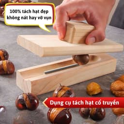 Dụng Cụ Tách Vỏ Hạt Dẻ Hạt óc chó đa năng Nhanh Chóng Dễ Dàng Sạch Sẽ Bằng Thép Không Gỉ GUD - TH03. 1