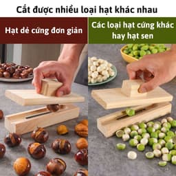 Dụng Cụ Tách Vỏ Hạt Dẻ Hạt óc chó đa năng Nhanh Chóng Dễ Dàng Sạch Sẽ Bằng Thép Không Gỉ GUD - TH03. 7