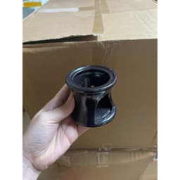 Bộ đun cafe nóng Ly cốc sứ uống cà phê và trà Bếp đốt nến giữ nhiệt hâm nóng 165ml COFFEE Glass Home 8