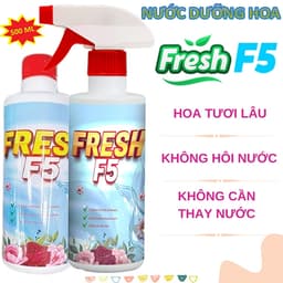 Nước Dưỡng Hoa Chuyên Dụng Fresh F5 500ml – Giúp Hoa Nở Đều, Tươi Lâu Gấp 3 Lần 5