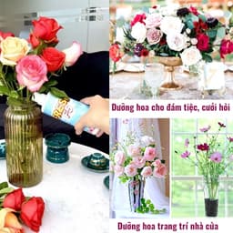 Nước Dưỡng Hoa Chuyên Dụng Fresh F5 500ml – Giúp Hoa Nở Đều, Tươi Lâu Gấp 3 Lần 8