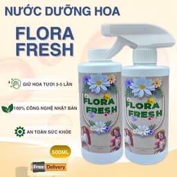 Nước Dưỡng Hoa Chuyên Dụng FLORA FRESH 500ml – Giúp Hoa Nở Đều, Tươi Lâu Gấp 3 Lần 1