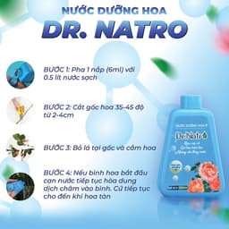 Nước Dưỡng Hoa Chuyên Dụng DR NATRO Chính Hãng 300ml – Giúp Hoa Nở Đều, Tươi Lâu Gấp 3 Lần 6