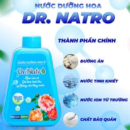 Nước Dưỡng Hoa Chuyên Dụng DR NATRO Chính Hãng 300ml – Giúp Hoa Nở Đều, Tươi Lâu Gấp 3 Lần 7