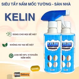 Chai Xịt Tẩy Nấm Mốc Đa Năng KELIN 500ml – Làm Sạch Mốc Tường, Mốc Silicon, Mốc Nhà Tắm 1