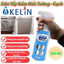 Chai Xịt Tẩy Nấm Mốc Đa Năng KELIN 500ml – Làm Sạch Mốc Tường, Mốc Silicon, Mốc Nhà Tắm 5