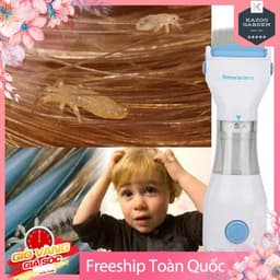 Lược Chải Chấy Cao Cấp – An Toàn, Hiệu Quả Cho Người Lớn Tặng Kèm Màng Lọc 9