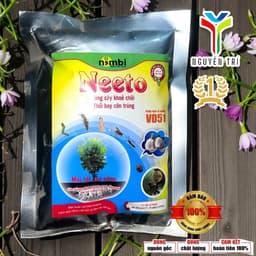 Phân bón vi lượng Neeto - Tinh dầu Neem, Tỏi nồng - Ức chế côn trùng gây hại, Sát khuẩn, Gói 200gr 3