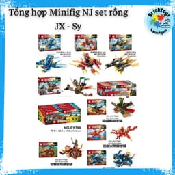 [ Pre Oder ] Đồ chơi mô hình tổng hợp các nhân vật NJG rồng JX-SY 1